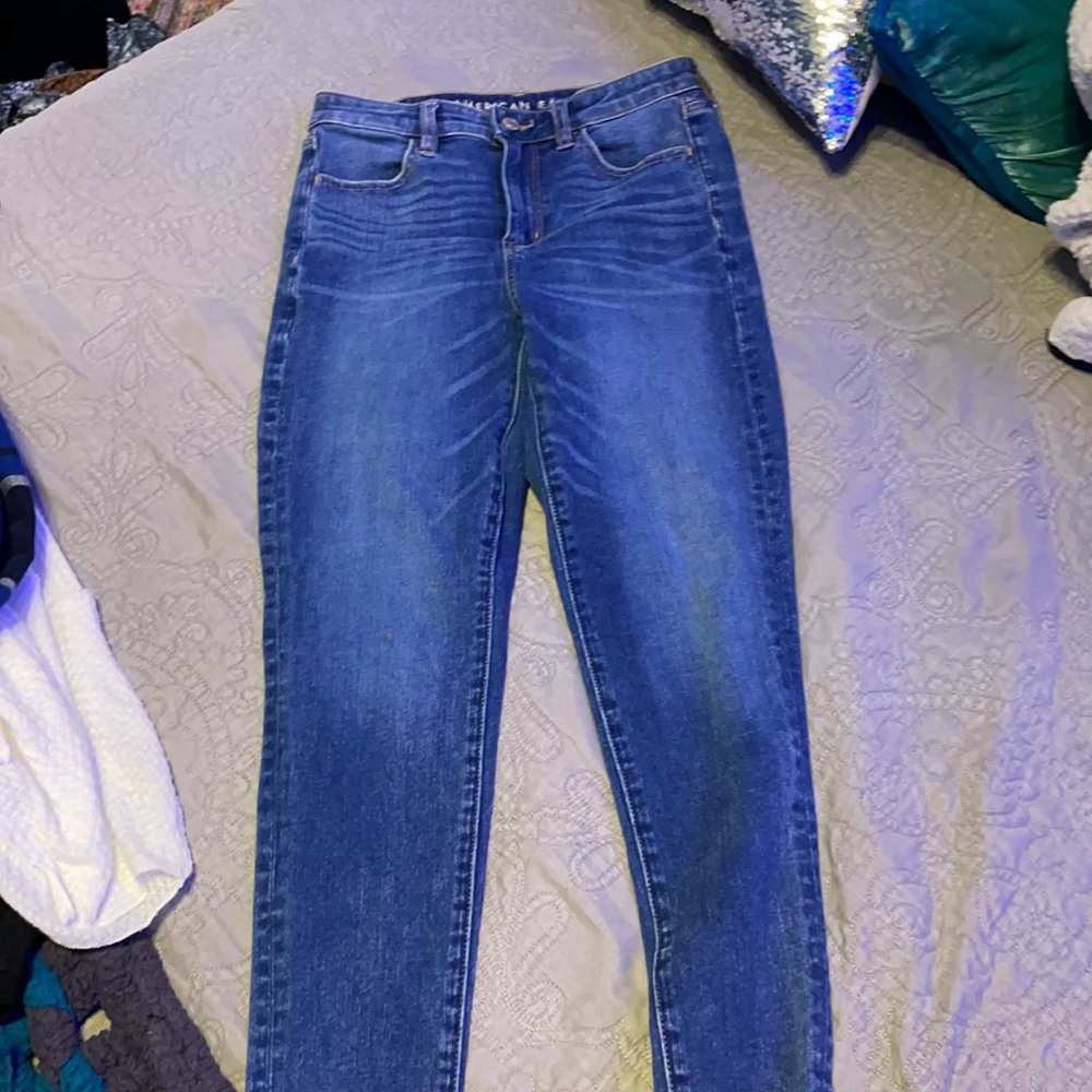 HighRise Stretchy Jeans Mediumwash American Eagle